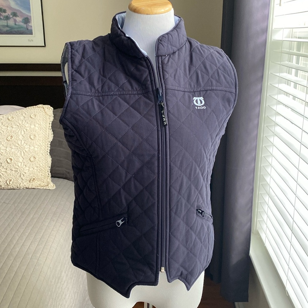 Tagg Equestrian Quilted Reversible Vest